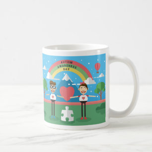 Autismus-Bewusstseinskinder Tasse