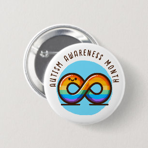 Autismus-Bewusstseinsmonat Button