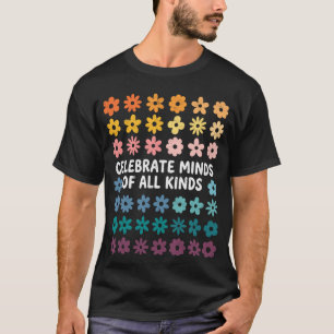 Autismus-Bewusstseinsmonat Feiern Sie Köpfe aller T-Shirt