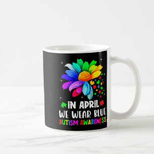 Autismus-Bewusstseinsmonat Im April Tragen Wir Bla Kaffeetasse