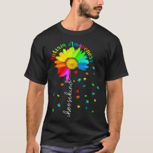 Autismus-Bewusstseinsmonat Wähle Freundliche Sonne T-Shirt