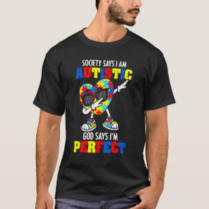 Autismus-Bewusstseinsmonats-Symbol-Puzzleteil Auti T-Shirt
