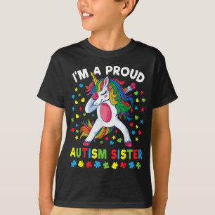 Autismus Bewusstseinsschwäche Einhorn Girl Proud A T-Shirt