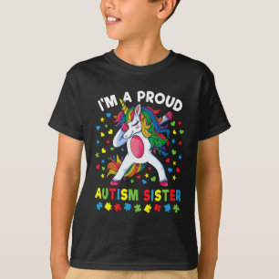 Autismus Bewusstseinsschwäche Einhorn Girl Proud A T-Shirt