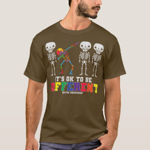 Autismus Bewusstseinsschwäche Skelett Es ist kein T-Shirt
