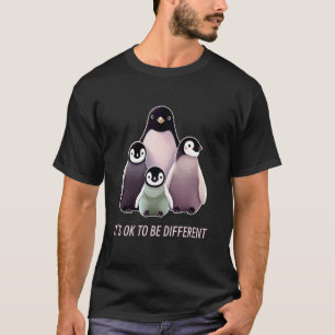 Autismus-Bewusstseinsshirt Autismus-Shirts Pinguin T-Shirt