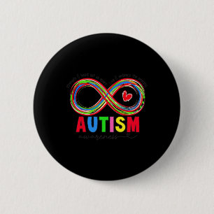 Autismus Bewusstseinsstärke und Herz Set Wir Apart Button