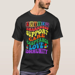 Autismus-Bewusstseinsunterstützung für Kinder Jung T-Shirt