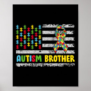 Autismus Bruder Autismus Sensibilisierung Mama Vat Poster