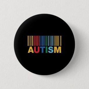 Autismus Byrcode Awareness Inclusion Artwork Button