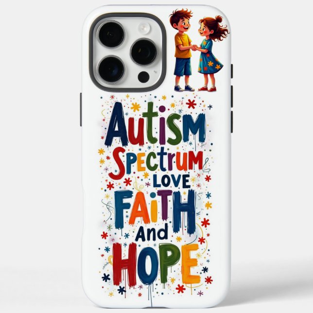Autismus Case-Mate iPhone Hülle (Rückseite)