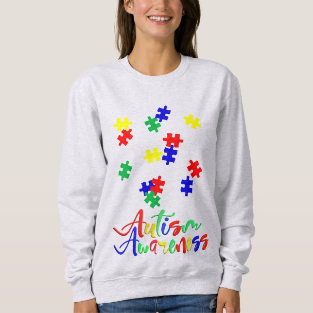 Autismus - Das Sweatshirt der Frauen (Vorderseite)