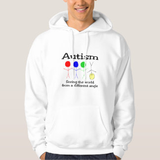 Autismus, der die Welt von einem anderen Winkel Hoodie