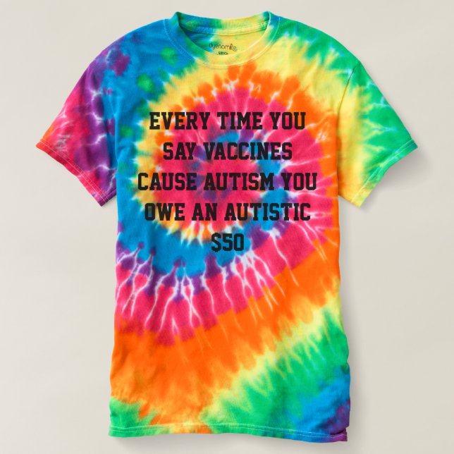 Autismus der Impfstoff-=/= T-Shirt (Design vorne)