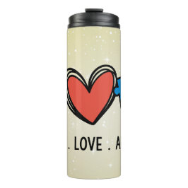 Autismus der Liebe Thermosbecher