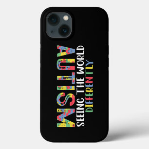 Autismus Die Welt anders sehen Autism Awareness iPhone 13 Hülle