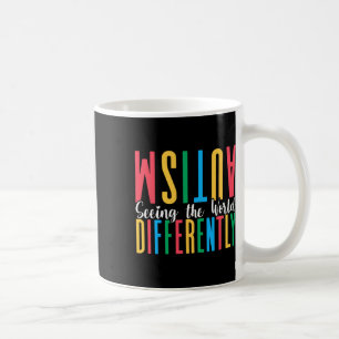 Autismus Die Welt anders sehen Autism Awareness Kaffeetasse