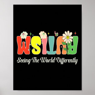 Autismus Die Welt anders sehen Welt Autismus A Poster