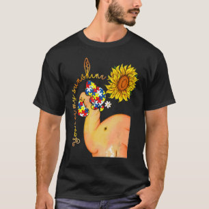 Autismus - Du bist mein Sonnenschein Elefant Autis T-Shirt