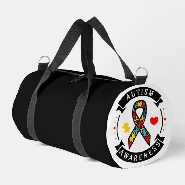 Autismus Duffle Bag (Linke Seite)