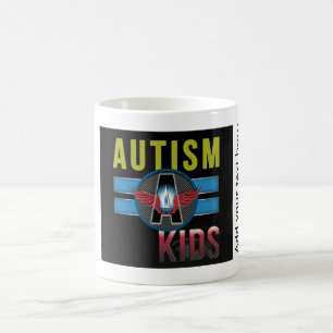 Autismus ein Kinderweiß 325 ml klassisches weiße Tasse