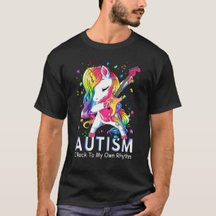 Autismus Einhorn Ich rocke zu meinem eigenen Rhyth T-Shirt
