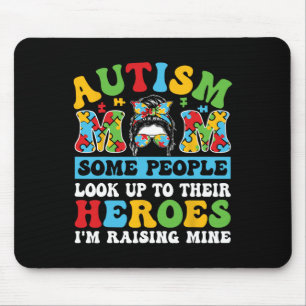 Autismus Einige Menschen schaut auf Autismus-Tag Mousepad