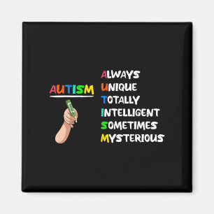 Autismus einzigartig, völlig intelligent und manch magnet