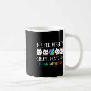 Autismus Embrace Neurovielfalt feiert den Höhepunk Kaffeetasse