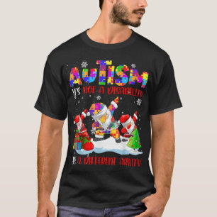 Autismus Es ist keine Behinderung, die Weihnachten T-Shirt