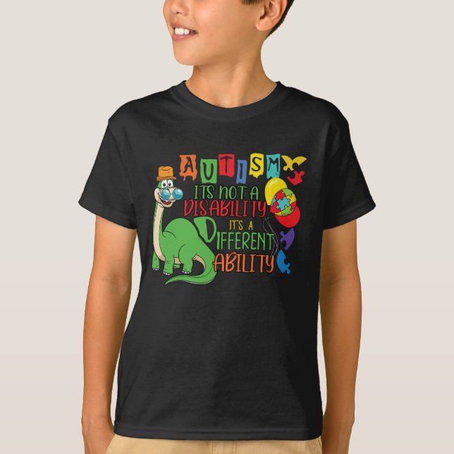 Autismus Es ist keine Behinderung, es ist eine and T-Shirt (Vorderseite)
