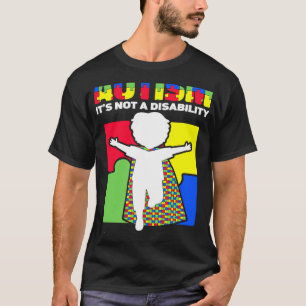 Autismus Es Ist Keine Behinderungs-Spielzeug-Puzzl T-Shirt
