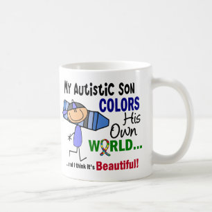 Autismus FÄRBT SEINEN EIGENEN WELTsohn Kaffeetasse