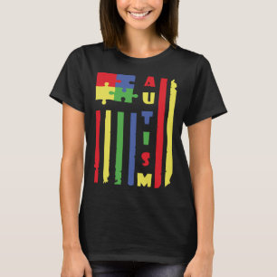 Autismus Flaggenbewusstsein für Kinder Frauen T-Shirt