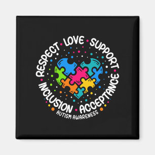 Autismus Frauen Männer respektieren Liebe Unterstü Magnet