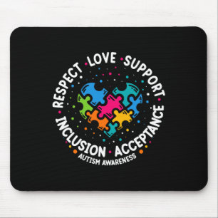 Autismus Frauen Männer respektieren Liebe Unterstü Mousepad