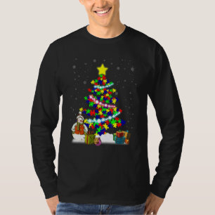Autismus Frohe Weihnachts-Autismus Bewusstsein Puz T-Shirt