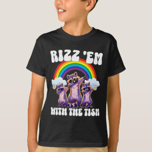Autismus Funny Rizz Em mit dem Tismus Meme Autisti T-Shirt