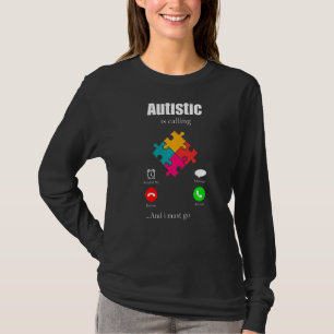 Autismus für Erwachsene Autistisches Asperger Synd T-Shirt
