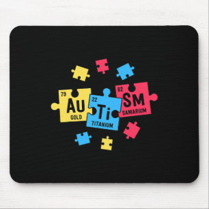 Autismus für Lehrer: Periodische Tabellenelemente Mousepad