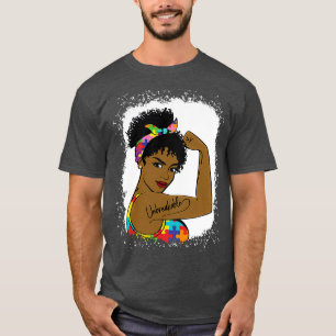 Autismus für Mama unzerbrechliche Welt-Autismus-Be T-Shirt