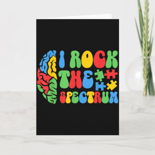 Autismus Gehirn Ich Rocke Das Spektrum Bewusstsein Karte