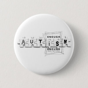 Autismus genug ist genug button