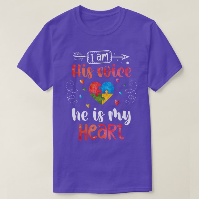 Autismus Geschenke für Mutter Aspie ADHD Aware T-Shirt (Design vorne)