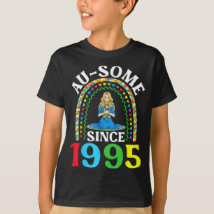 Autismus Großartig Ausome Seit 1995 Alles Gute zum T-Shirt