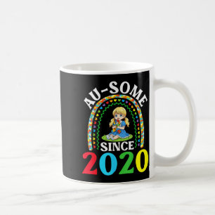 Autismus Großartig Ausome Seit 2020 Bewusstsein 6. Kaffeetasse