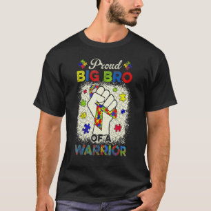 Autismus großer Bruder der Autism Awareness Warrio T-Shirt