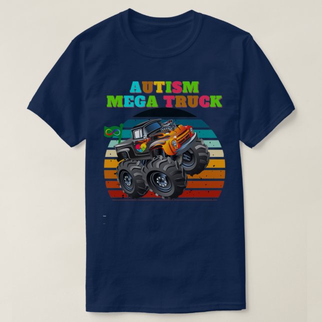 Autismus Großwagen Autismus 5 T-Shirt (Design vorne)