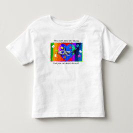 Autismus-Hai 4T WEISS Kleinkind T-shirt