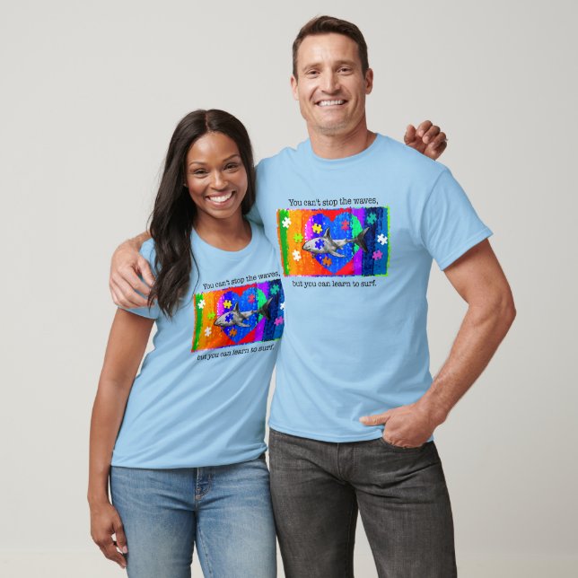 Autismus-Hai T-Shirt (Unisex)